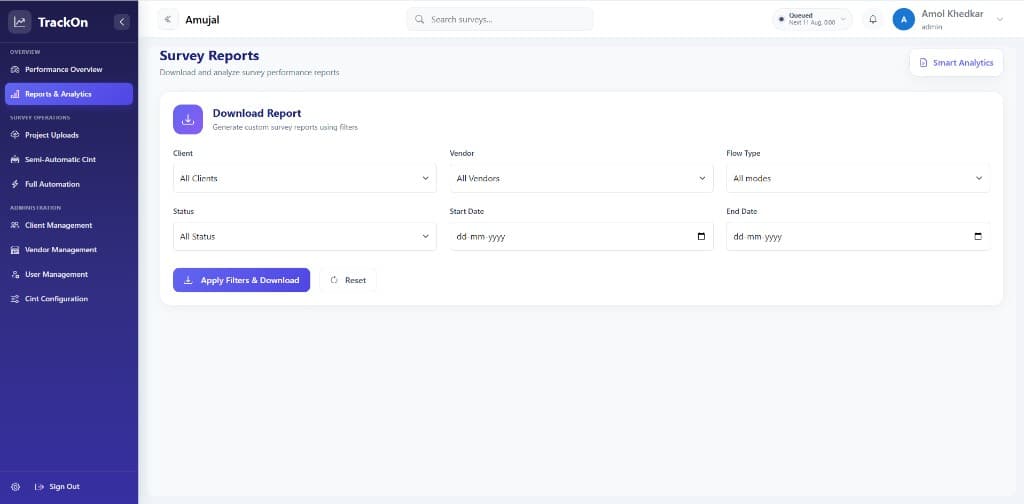 Reports & analytics